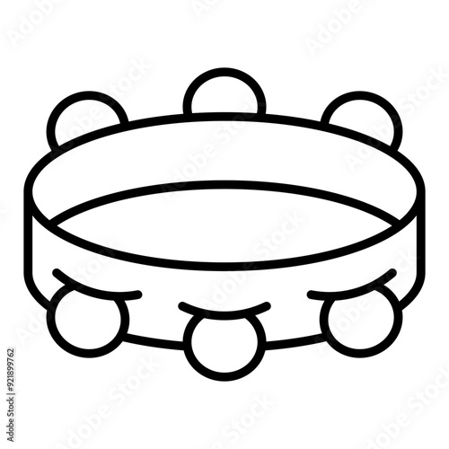 Tambourine Icon