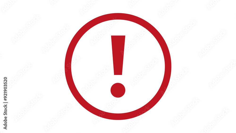 red exclamation mark red exclamation mark