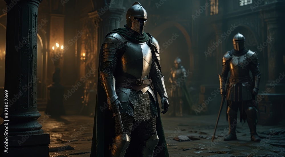 Majestic Knights in Enchanted Castle Majestic Knights in Enchanted Castle