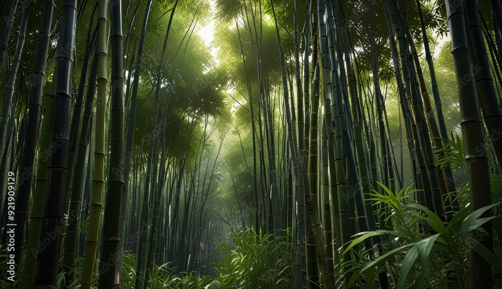 Serene Bamboo Forest Escape