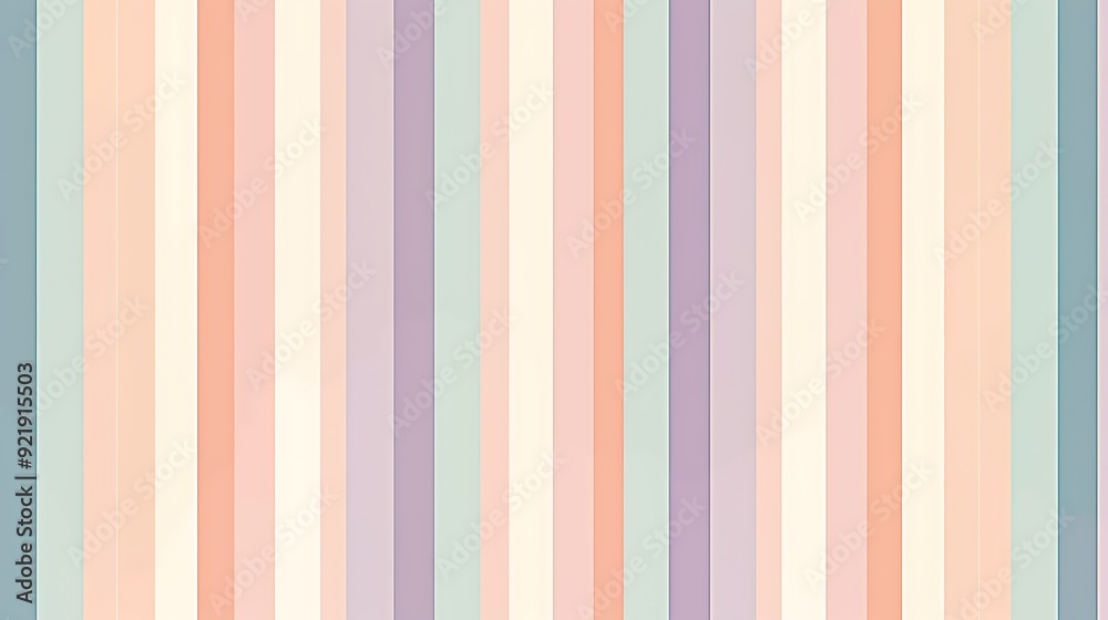 Pastel stripes, horizontal pattern, soft hues of lavender, mint, and peach, even and smooth, hd quality, minimalist and soothing design. --ar 16:9 --v 6.0 --s 250 --style raw Pastel stripes, horizontal pattern, soft hues of lavender, mint, and peach, even and smooth, hd quality, minimalist and soothing design. --ar 16:9 --v 6.0 --s 250 --style raw