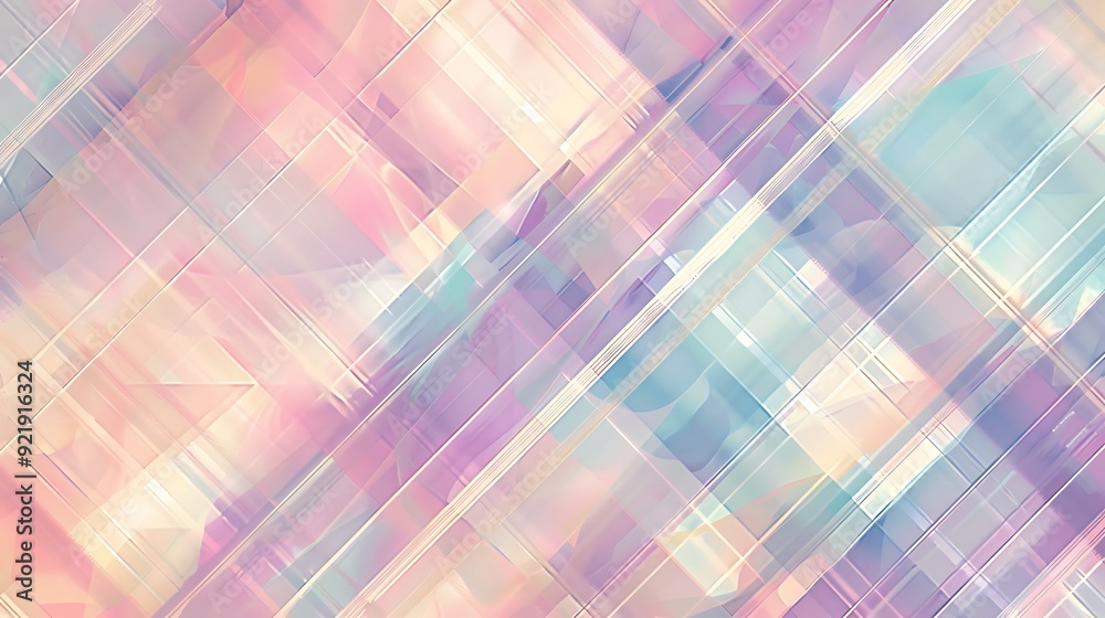 Plaid design in pastel shades, delicate lines of lavender, mint, and peach, crisscrossing pattern, high-definition quality, ethereal and calming atmosphere. --ar 16:9 --v 6.0 --s 250 --style raw Plaid design in pastel shades, delicate lines of lavender, mint, and peach, crisscrossing pattern, high-definition quality, ethereal and calming atmosphere. --ar 16:9 --v 6.0 --s 250 --style raw