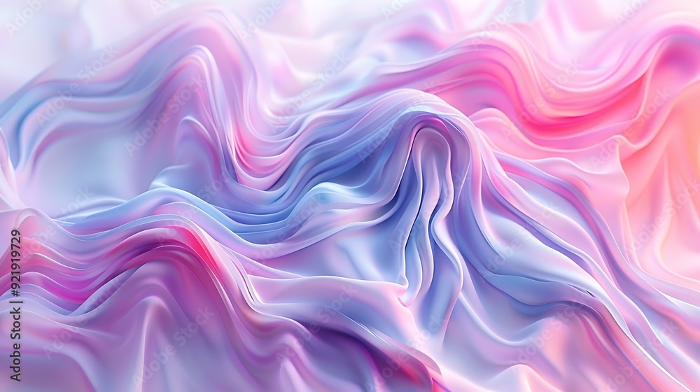 Wavy lines in pastel hues, abstract design with shades of pink, mint, and lavender, flowing and seamless, high-definition quality, dreamy and calming feel. --ar 16:9 --v 6.0 --s 250 --style raw Wavy lines in pastel hues, abstract design with shades of pink, mint, and lavender, flowing and seamless, high-definition quality, dreamy and calming feel. --ar 16:9 --v 6.0 --s 250 --style raw