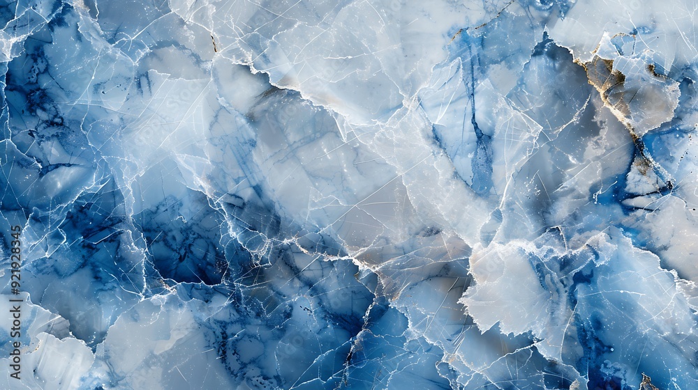 A modern marble design in shades of blue and white, with delicate veining patterns on a polished surface. Serene, high contrast, hd quality, smooth finish, contemporary elegance. --ar 16:9 --v 6. A modern marble design in shades of blue and white, with delicate veining patterns on a polished surface. Serene, high contrast, hd quality, smooth finish, contemporary elegance. --ar 16:9 --v 6.
