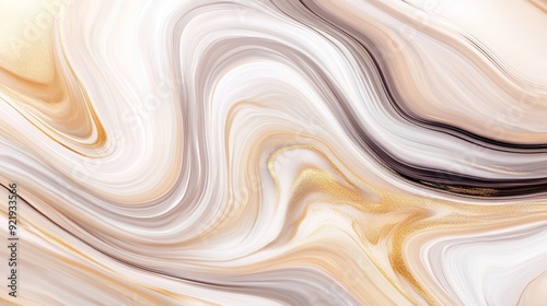 A smooth, flowing abstract design featuring soft pastel colors and organic shapes, ideal for backgrounds or artistic projects.