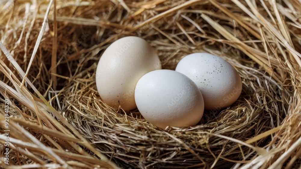 Eggs in nest Eggs in nest