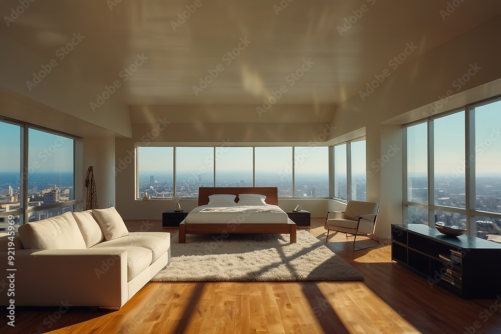 Fototapeta premium room with a window