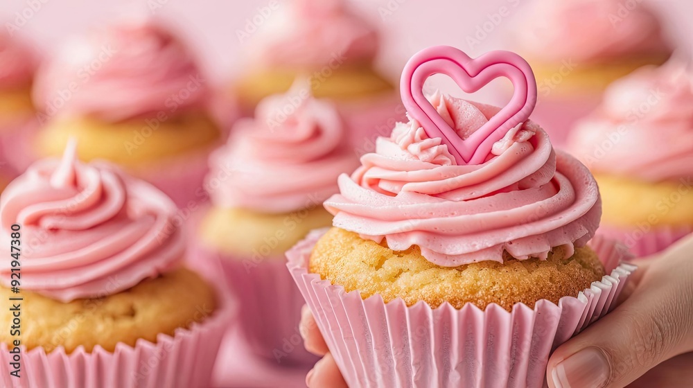 A group of volunteers organizing a pink bake sale, with cupcakes and treats shaped like ribbons, Breast Cancer Month, awareness, fundraising A group of volunteers organizing a pink bake sale, with cupcakes and treats shaped like ribbons, Breast Cancer Month, awareness, fundraising