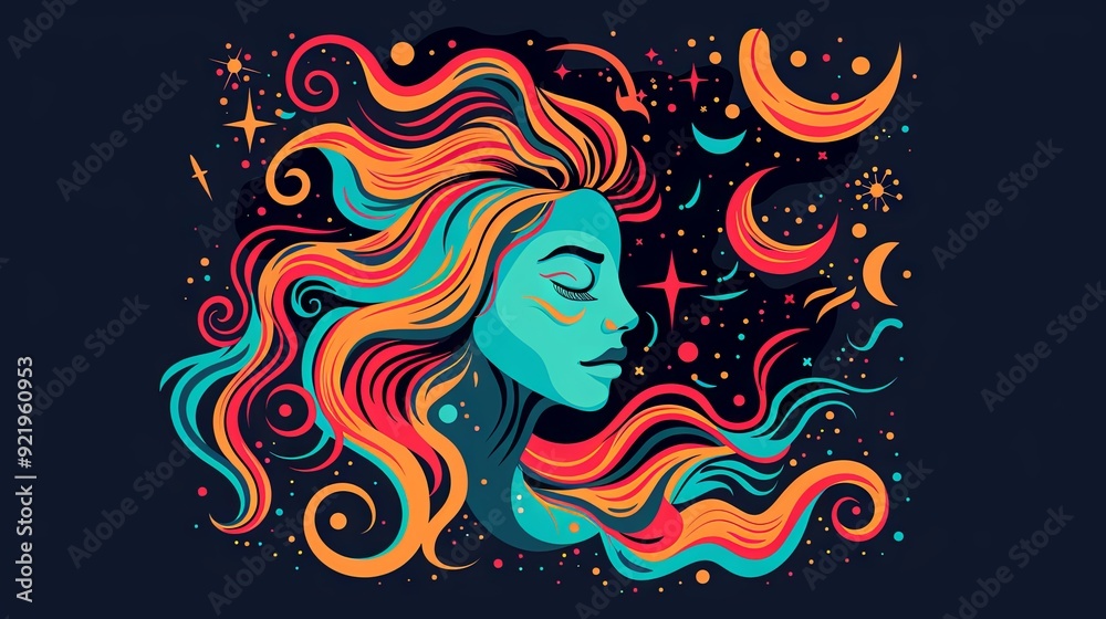 Aquarius astrological symbol, representing the zodiac sign and horoscope, is depicted as an esoteric celestial icon in a flat vector illustration Aquarius astrological symbol, representing the zodiac sign and horoscope, is depicted as an esoteric celestial icon in a flat vector illustration