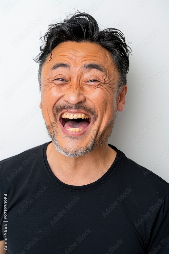 Close-Up Portrait Of A Charismatic And Attractive Asian Man, Guaranteeing The Best Quality, Recommending A Product Close-Up Portrait Of A Charismatic And Attractive Asian Man, Guaranteeing The Best Quality, Recommending A Product