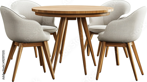 Dinning furniture set chair table room on white background, chair, furniture, interior, table, room, chairs, wood, dining