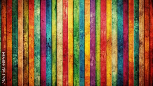 Grunge colorful striped wall texture background perfect for unique design projects, grunge, colorful, striped, wall, texture