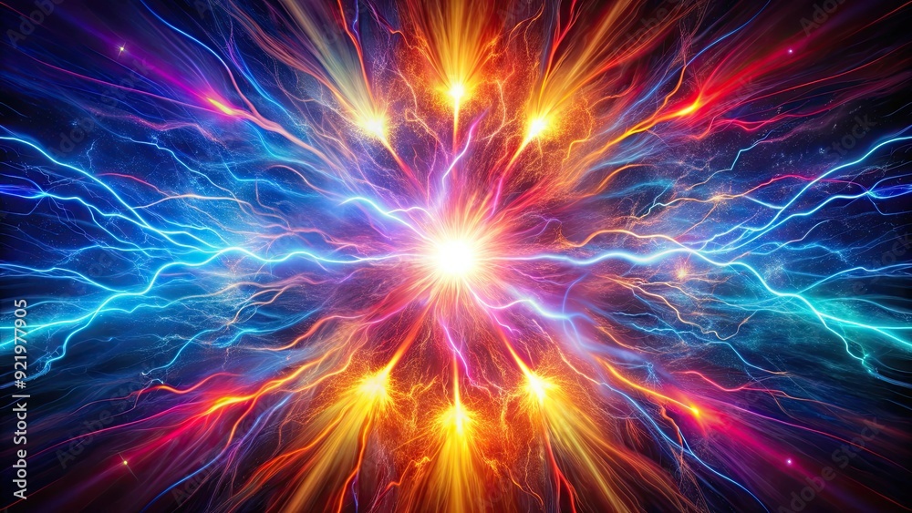 Dynamic electric energy explosion with vibrant colors, electric, energy, explosion, vibrant, colors, powerful, burst Dynamic electric energy explosion with vibrant colors, electric, energy, explosion, vibrant, colors, powerful, burst