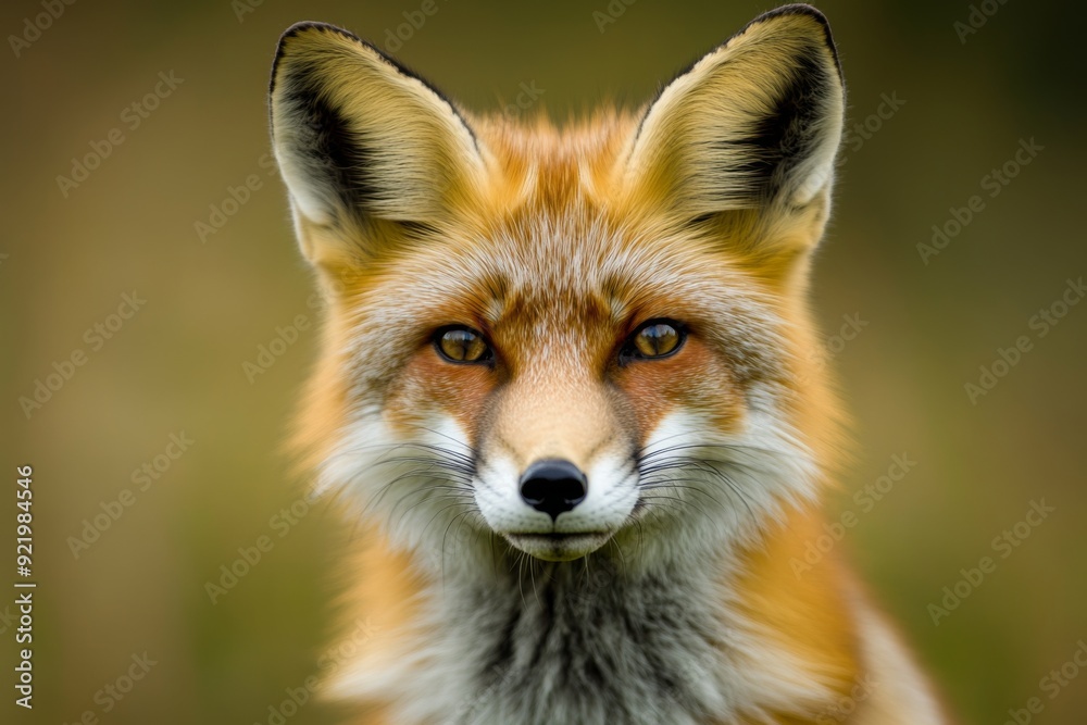 red fox portrait