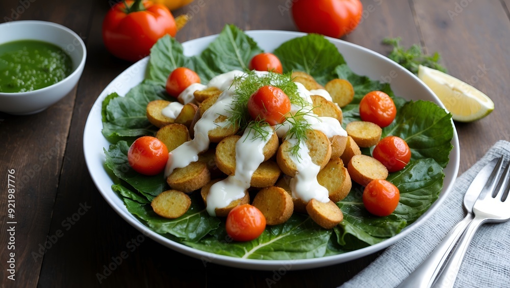 salad with vegetables salad with vegetables