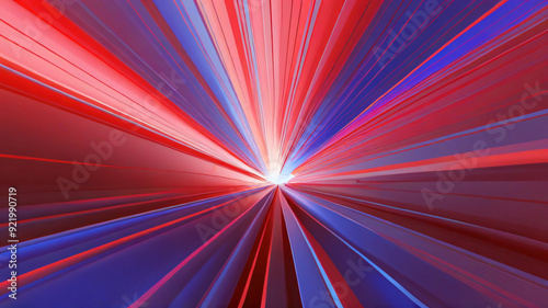 Wallpaper Mural 
Abstract dynamic wave red and blue background with empty space for text Torontodigital.ca