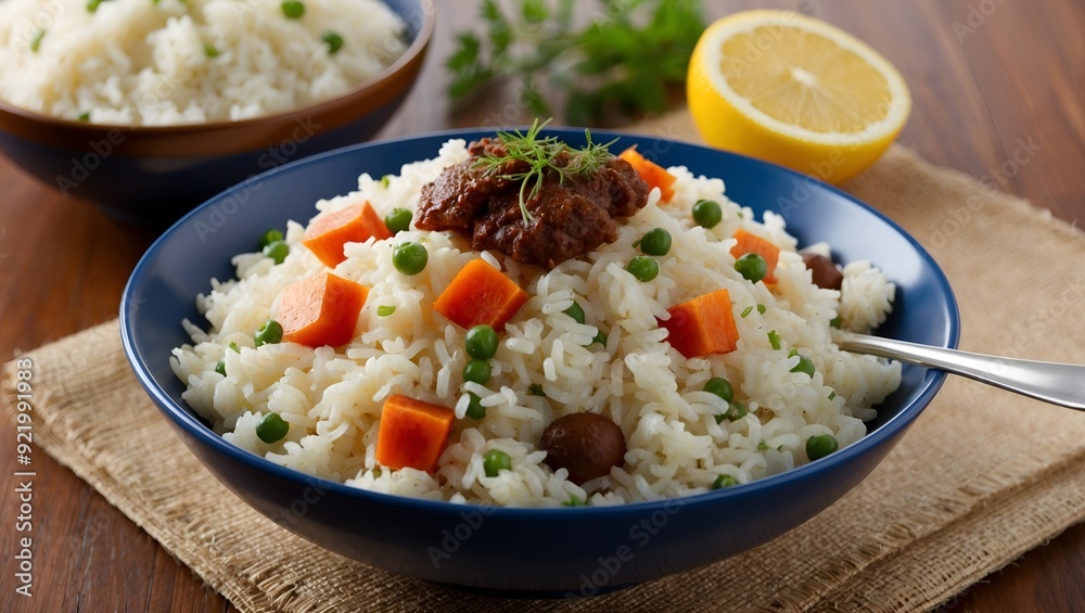 rice with vegetables rice with vegetables