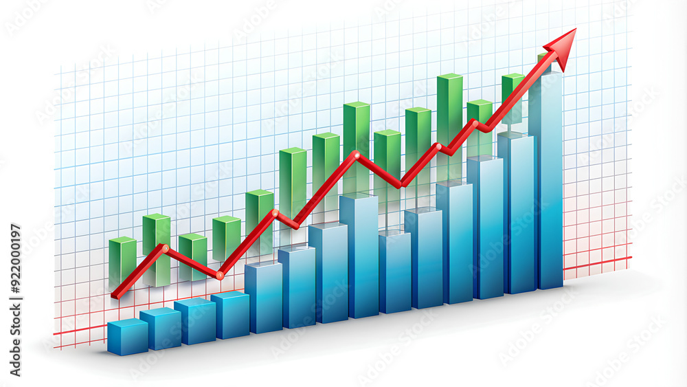 Candlestick Chart Crypto Exchange Finance Market Data Graph Price 3D Rendering - Abstract Background Texture Candlestick Chart Crypto Exchange Finance Market Data Graph Price 3D Rendering - Abstract Background Texture
