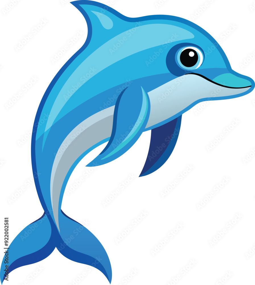 Obraz premium Dolphin Vector Art 