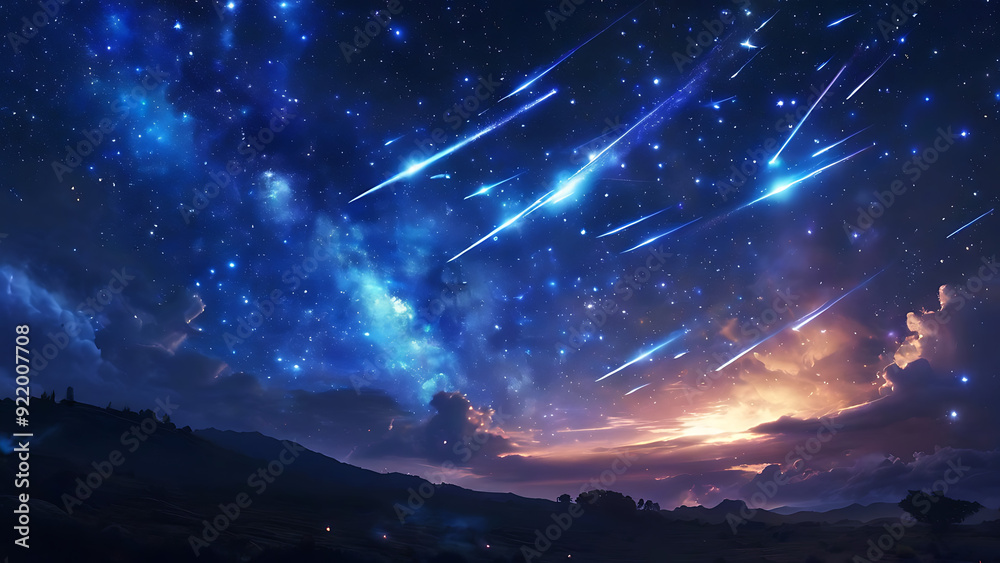 Magical shooting stars
Magical shooting stars