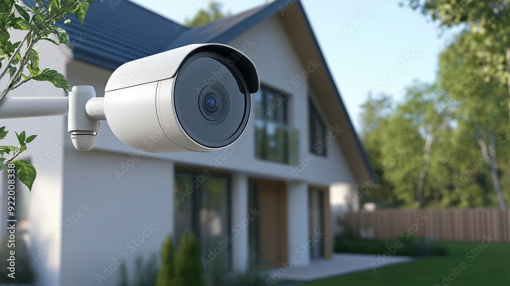 Smart Exterior Security Camera for Real-Time Home Surveillance and Smartphone Alerts Smart Exterior Security Camera for Real-Time Home Surveillance and Smartphone Alerts