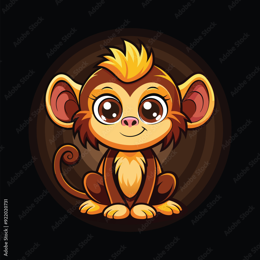 Fototapeta premium monkey5.eps
