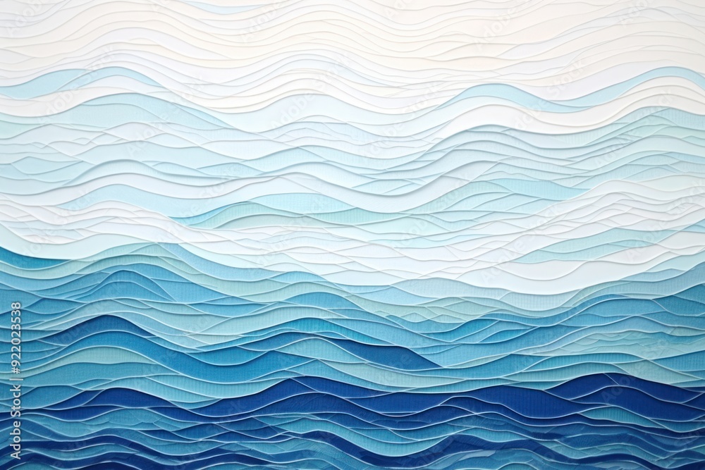 Geometry blue ocean wave abstract texture nature. Geometry blue ocean wave abstract texture nature.