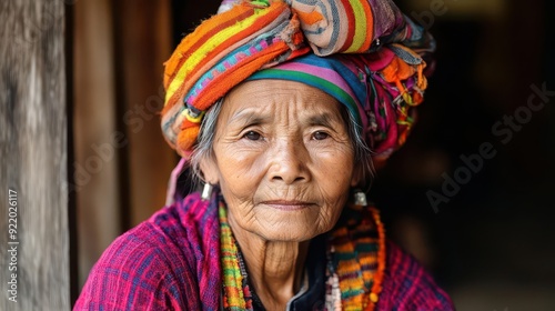 Remote villages, hidden communities, vibrant cultures, traditional lifestyles photo