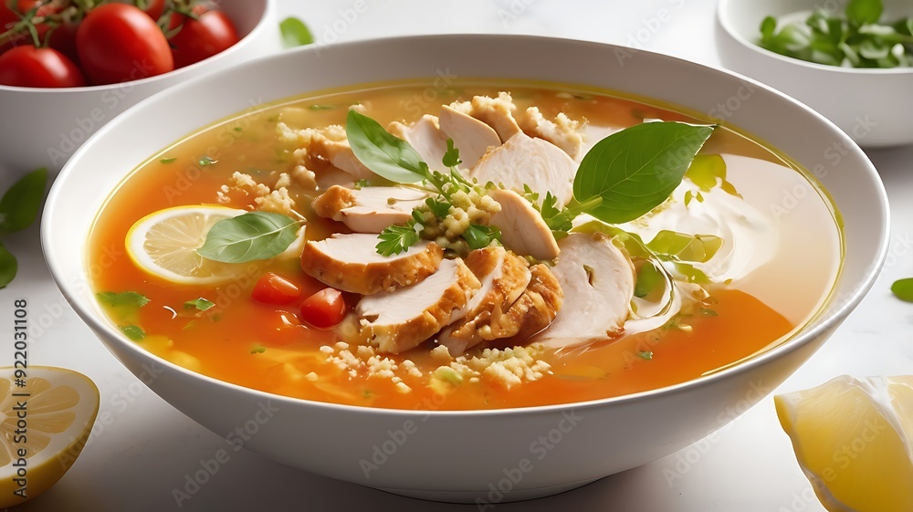Chicken Soup or Manchow soup, Healthy and Refreshing starter Chicken Soup or Manchow soup, Healthy and Refreshing starter