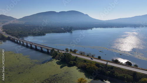 Hartbeespoort Dam At Hartbeespoort In North West South Africa. Lake Landscape. Travel Destination. Hartbeespoort At North West South Africa. Coastal Hotels. Bay Water Scenery. photo