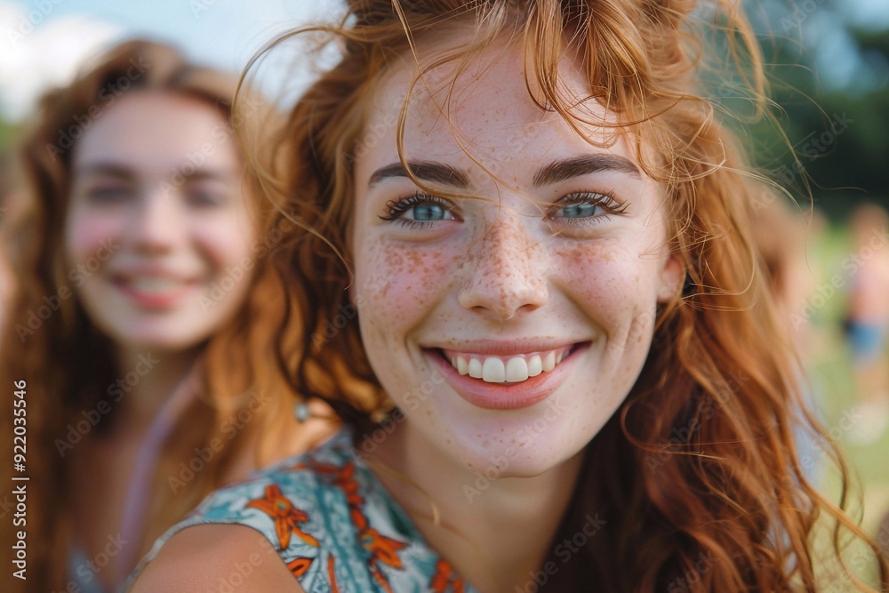 Fototapeta premium two girls
