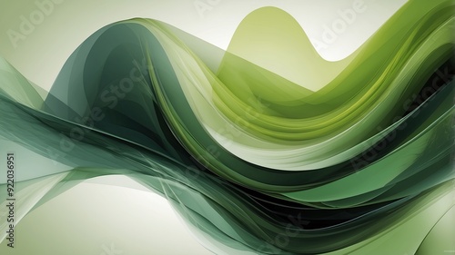Abstract Forest Green Background