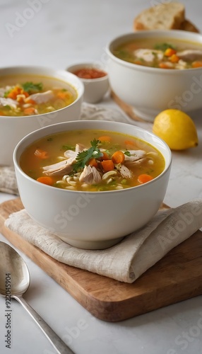 Chicken Soup or Chicken Manchow soup, Healthy and Refreshing starter