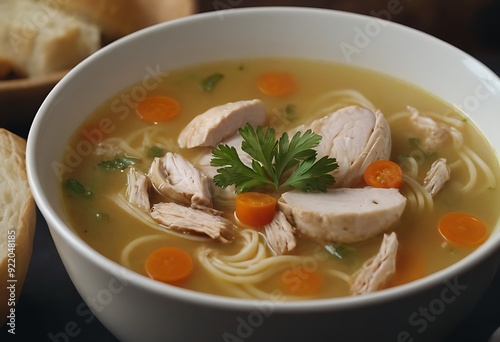 Chicken Soup or Chicken Manchow soup, Healthy and Refreshing starter