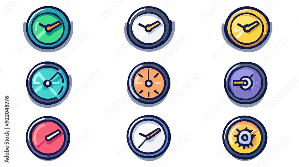 Speed Icons: A Collection of Simple and Dynamic Symbols Representing Speed and Motion Speed Icons: A Collection of Simple and Dynamic Symbols Representing Speed and Motion