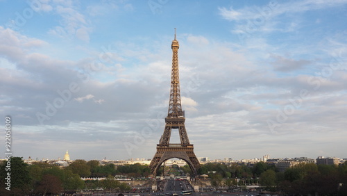 Cloudy Day in Eiffel Tower, June 2024