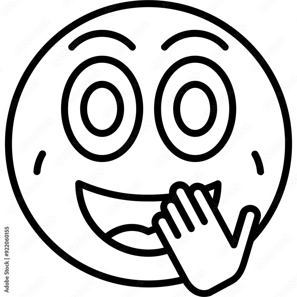 Giggle Vector Icon Design Giggle Vector Icon Design