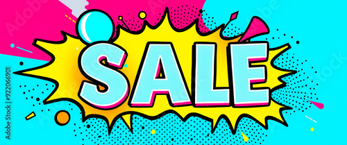 Pop Art Sale Banner