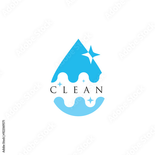 Clean logo design vector with modern unique style