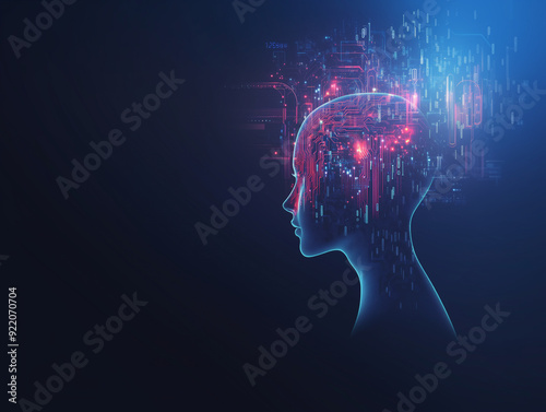 Profil Numérique Humain avec Code Binaire pour IA