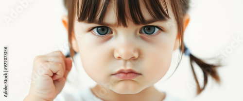 Upset Little Girl