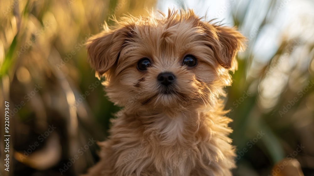 Peekapoo Dog Portrait, Pet Photography Generative AI Peekapoo Dog Portrait, Pet Photography Generative AI