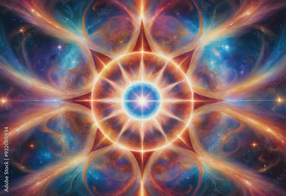 A stunningly intricate galactic bedazzling digital oracle A stunningly intricate galactic bedazzling digital oracle