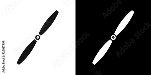 airscrew icon line art vector