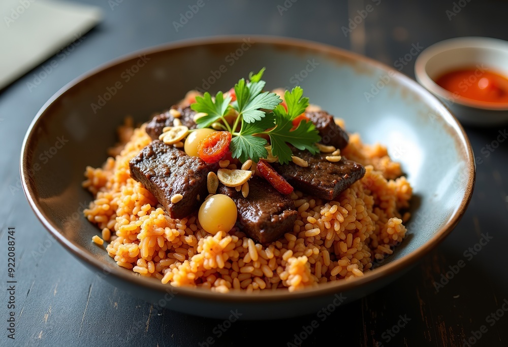 Fragrant Spiced Rice with Beef: A Vibrant and Aromatic Dish Fragrant Spiced Rice with Beef: A Vibrant and Aromatic Dish