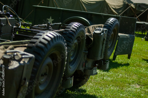 U.S. Army military equipment from World War II photo
