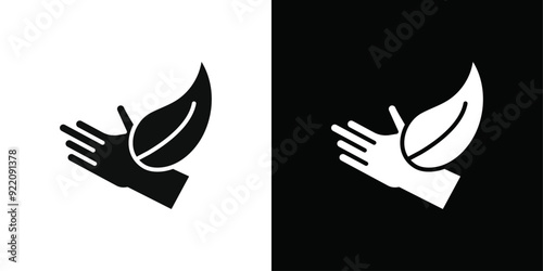 hypoallergenic icon line art vector