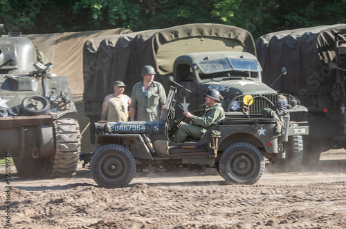 U.S. Army military equipment from World War II photo