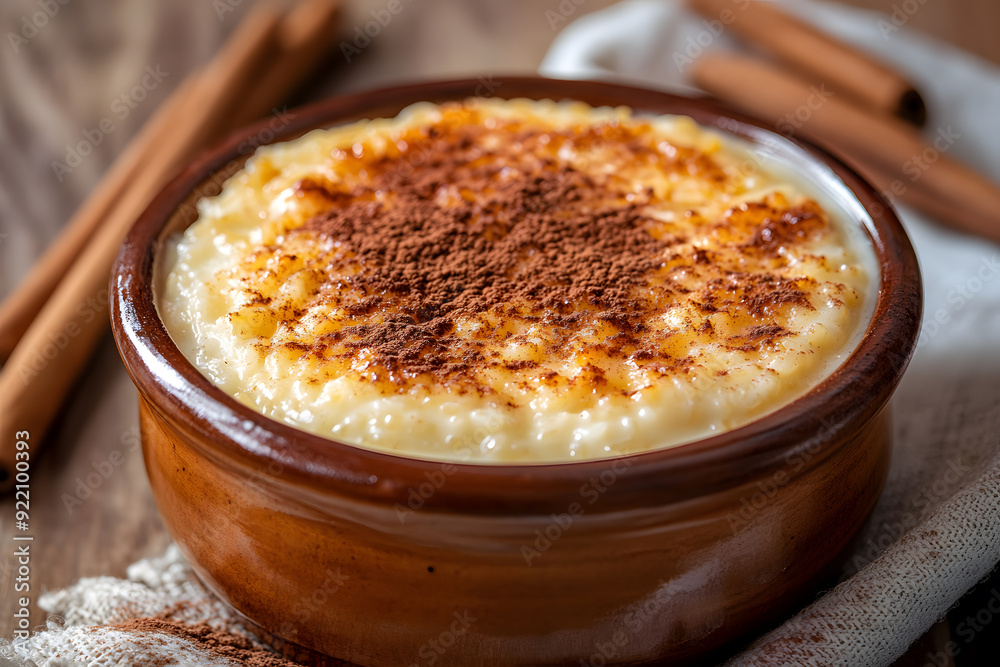 Rustic Portuguese Sericaia with caramelized cinnamon topping. A warm and traditional delight.