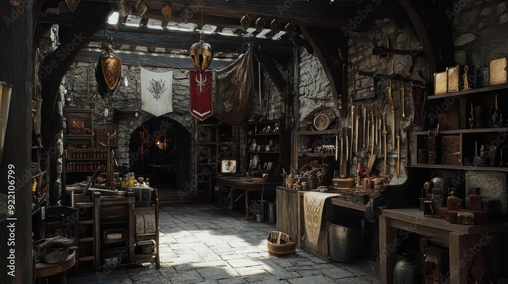 Medieval Blacksmith Workshop Medieval Blacksmith Workshop